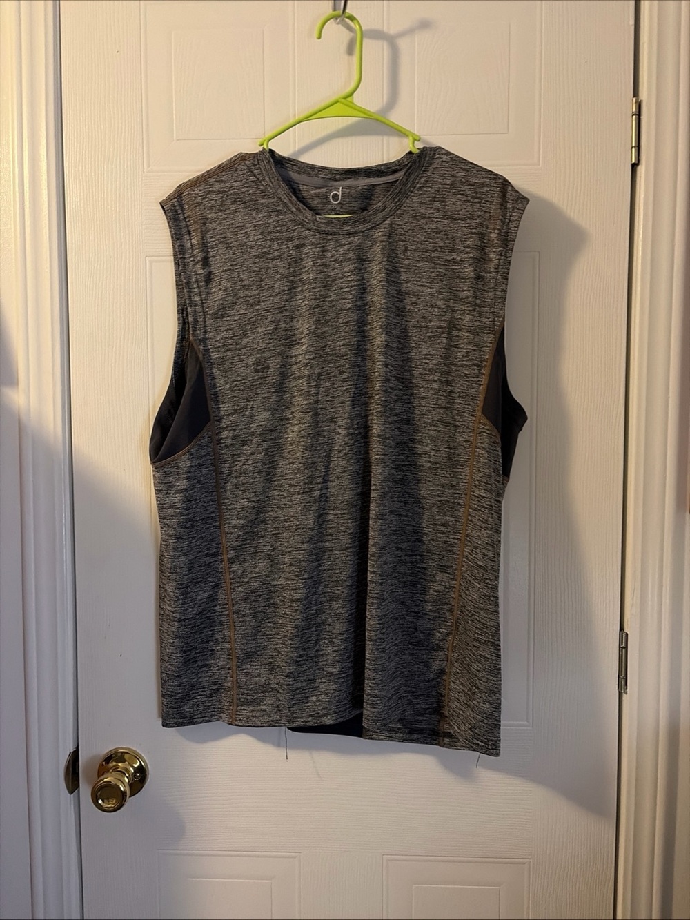 Ideology Performance Tank Top Sleeveless T-shirt Men's Large Charcoal